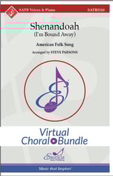 Shenandoah SATB choral sheet music cover